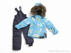 Kids-modnik 1329 блакитний напівкомбінезон-куртка фото