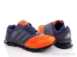 Class Shoes AR11 синьо-оранжевий фото