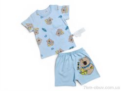 Kids-modnik 261920-1 комплект футболка-шорти блакитний фото