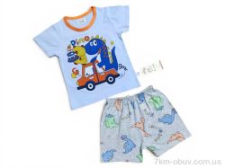 Kids-modnik 2620-1 комплект футболка-шорти блакитний фото