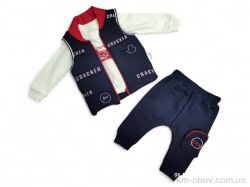 Kids-modnik 22115 т.синій жилетка-реглан-штани фото